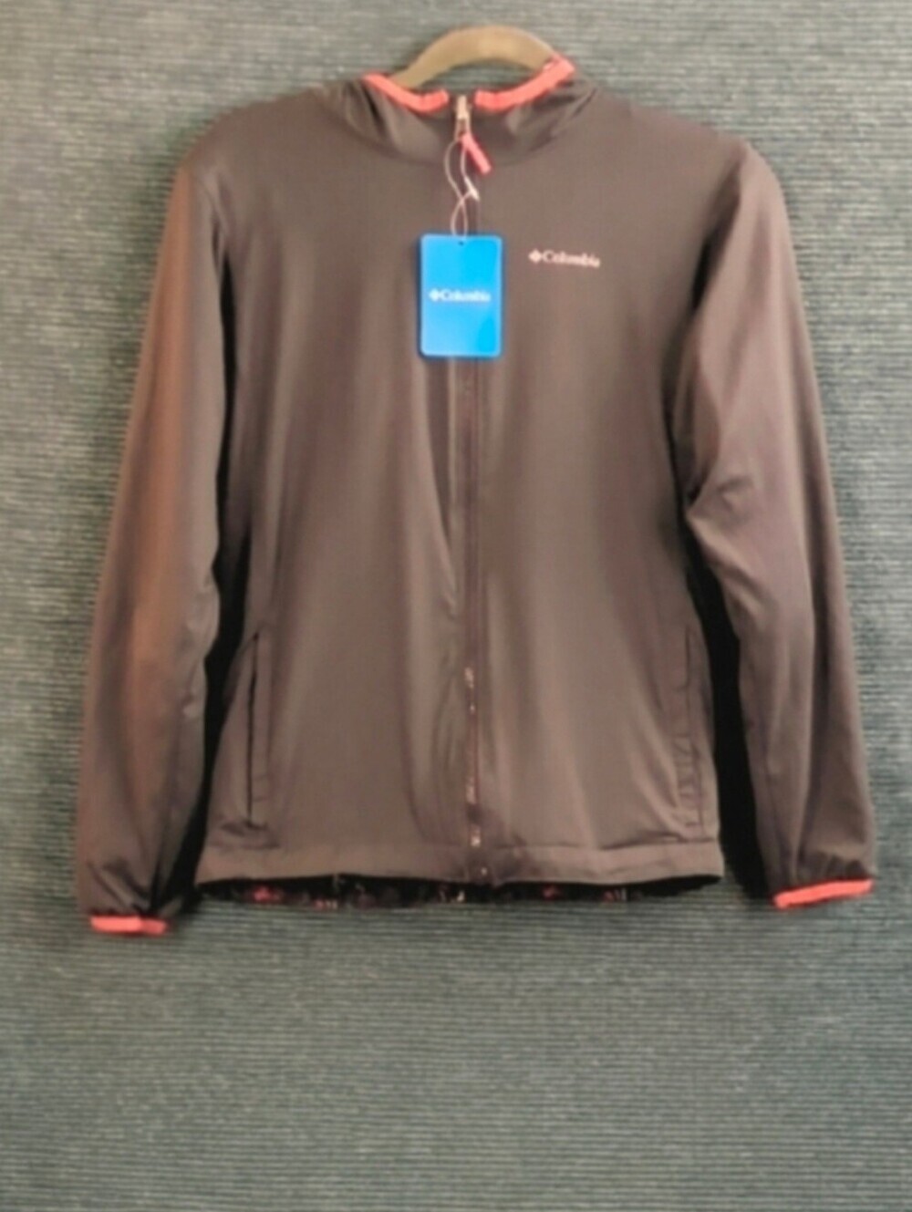 Columbia Pixel Grabber ll Youth XL Reversible Jacket Camping Motif Kitty Rescue!